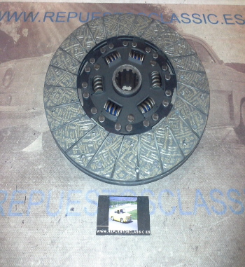 DEi46P1 DISCO EMBRAGUE FORD TRACTOR 6600/6700/7000/7100 DIAMETRO 327mm 10 ESTRIAS EXT. 45mm INT. 39mm x 36mm, REF. 9756