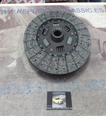 DEi47P1 DISCO EMBRAGUE AVIA 2500, 3500, 4600, 5000, 6000, 7000 DIAMETRO 304mm 10 ESTRIAS EXT. 35mm, INT. 28,5mm x 51mm, REF.5303