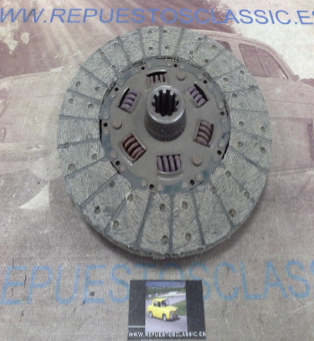 DEi49P1 DISCO EMBRAGUE BARREIROS 42-45/42-55 MOT. D34/SAETA 75 DIAMETRO 305mm 10 ESTRIAS EXT. 38mm, INT. 31mm x 48mm, REF.5283