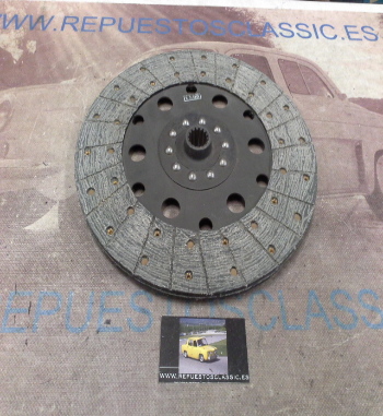 DEi52P1 DISCO EMBRAGUE JOHN DEERE 2130/2135 DIAMETRO 302mm 15 ESTRIAS EXT. 26mm, INT. 22mm x 28mm, REF.9745