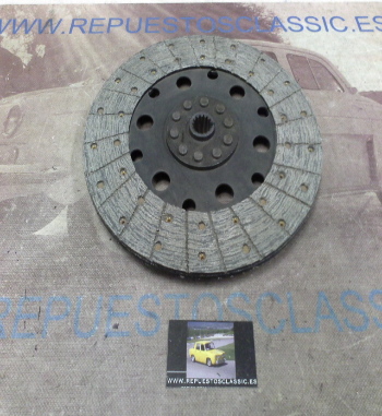 DEi52P1 DISCO EMBRAGUE JOHN DEERE 2130/2135 DIAMETRO 302mm 15 ESTRIAS EXT. 26mm, INT. 22mm x 28mm, REF.9745