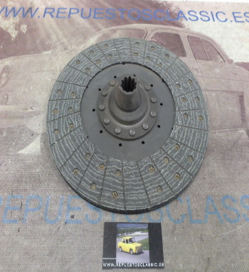DEi53P1 DISCO EMBRAGUE MASSEY FERGUSON 1080 DIAMETRO 302mm 10 ESTRIAS EXT. 29mm, INT. 24mm x 29mm, REF. 9811