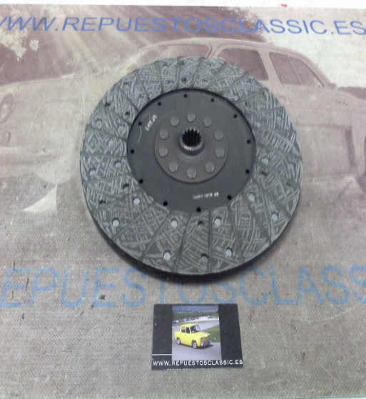 DEi58P1 DISCO EMBRAGUE BARREIROS 5050 TRACC. - JOHN DEERE 2020/2030/1020  DIAMETRO 280mm 15 ESTRIAS, REF. 9793