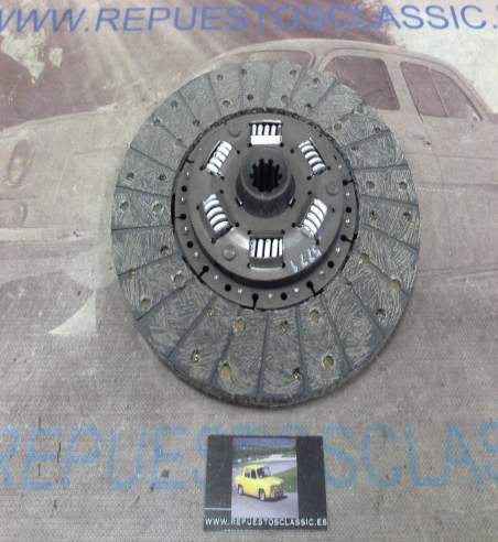 DEi60P1 DISCO EMBRAGUE AVIA-EBRO 2500/3500/4000 DIAMETRO 276mm 10 ESTRIAS EXT. 29mm, INT. 23mm x 37mm, REF. 5771