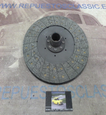 DEi61P1 DISCO EMBRAGUE EBRO 350E/460, RENAULT TRACTOR R61/86/88/7314 DIAMETRO 280mm 33 ESTRIAS, REF. 5365