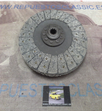 DEi62P1 DISCO EMBRAGUE AVIA-EBRO 2500/3500/400 DIAMETRO 280mm 10 ESTRIAS EXT. 29mm, INT. 23mm x 39mm, REF. 5174