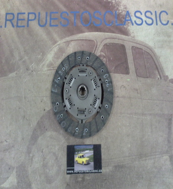DE62 DISCO EMBRAGUE RENAULT DAUPHINE, ONDINE, GORDINI, R4 Y R8 1° SERIE 160mm 10 ESTRIAS x 17mm