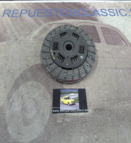 DE100 DISCO EMBRAGUE 160mm 18 ESTRIAS EXT. 21mm INT. 18mm