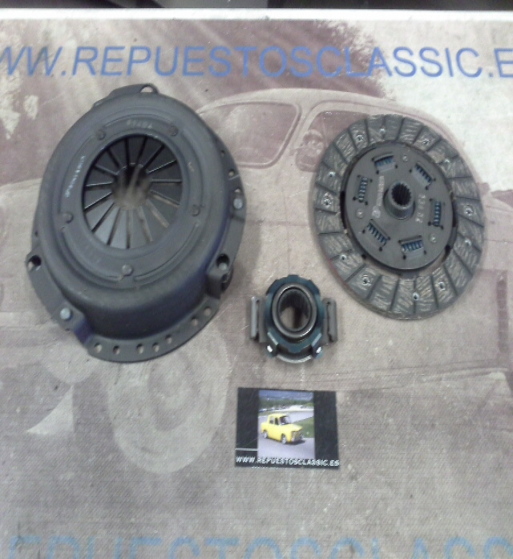 KE88 KIT EMBRAGUE FORD FIESTA MK1, ESCORT MK3 957/1117cc. (165x17x20)