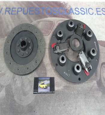 KE92 KIT MAZA DE ANILLO Y DISCO EMBRAGUE MOTOCULTOR AGRIA 2700- 2900 180x14x25