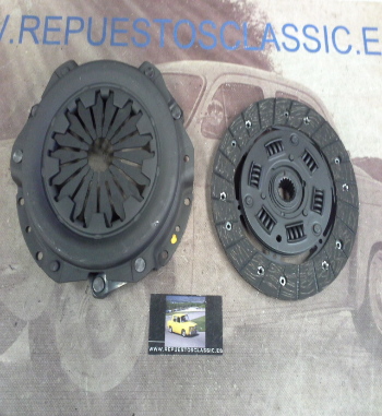 KE97 KIT MAZA Y DISCO EMBRAGUE PEUGEOT 205,309, 405, TALBOT HORIZON, 150, MATRA BAGHEERA, CITROEN BX, C15, VISA 181x18x21