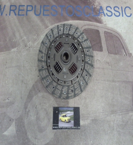 DE108 DISCO EMBRAGUE VOLKSWAGEN GOLF, PASSAT, POLO, AUDI 80 1.3/1.6/1.6D (190x24x20,7)