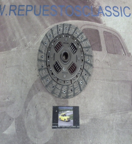 DE108 DISCO EMBRAGUE VOLKSWAGEN GOLF, PASSAT, POLO, AUDI 80 1.3/1.6/1.6D (190x24x20,7)