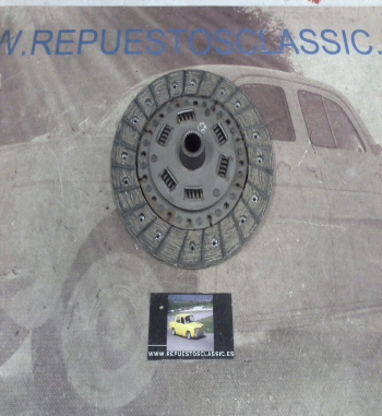 DE109 DISCO EMBRAGUE VOLKSWAGEN GOLF, PASSAT, POLO, AUDI 80 1.3/1.6/1.6D (190x24x20,7)