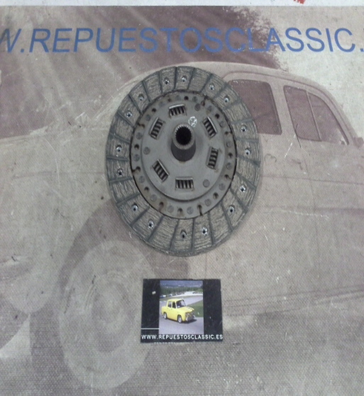 DE109 DISCO EMBRAGUE VOLKSWAGEN GOLF, PASSAT, POLO, AUDI 80 1.3/1.6/1.6D (190x24x20,7)