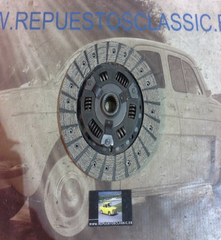 DE117 DISCO EMBRAGUE FORD CAPRI, TAUNUS, GRANADA, SIERRA, 215x23x26