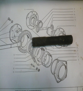 EJE PLANETARIO SEAT 600 FIG.16