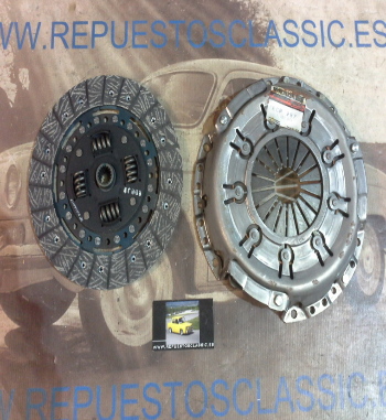 KE108 KIT MAZA Y DISCO EMBRAGUE FORD ESCORT, ORION, FIESTA XR2/RS/TURBO (220X17X20)