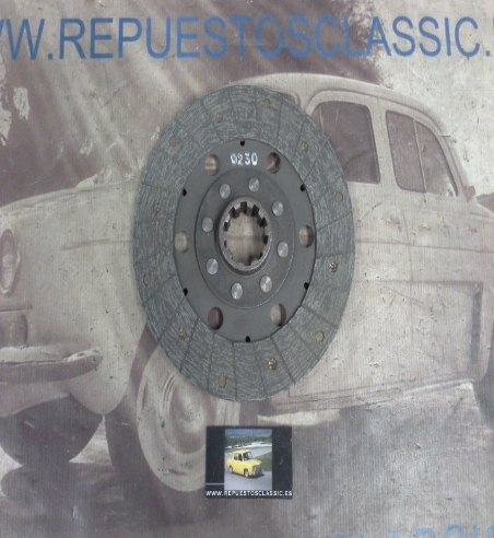 DEi73P2 DISCO EMBRAGUE RIGIDO TRACTOR EBRO KUBOTA, MASSEY FERGUSON 165/175/178 (225X10X45)
