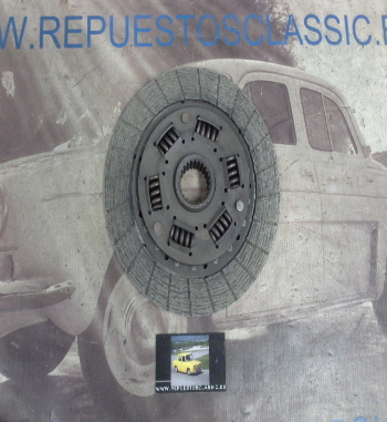 DEi75P2 DISCO EMBRAGUE TOMA FUERZA TRACTOR JOHN DEERE 1040V/1640FM/1840FA (225X23X39)