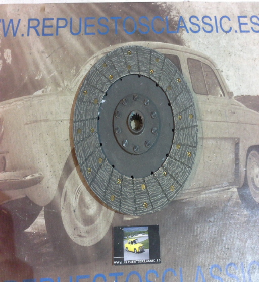 DEi78P2 DISCO EMBRAGUE RIGIDO TRACTOR JOHN DEERE 820, 830, 920, 1020 (250x15x26)