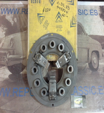 ME87 MAZA EMBRAGUE ORIGINAL CITROEN DS, ID 66-> REF. 5415874 (230mm.)