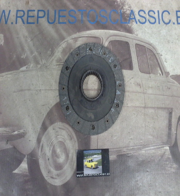 DE128 DISCO EMBRAGUE AUSTIN ROVER VICTORIA MINI MG (181,5x32x53)