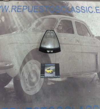 DR12 PLAFON LUZ INTERIOR CON INTERRUPTOR RENAULT 4 , 5 , 6 , 7 , 12 (DE OCASION)