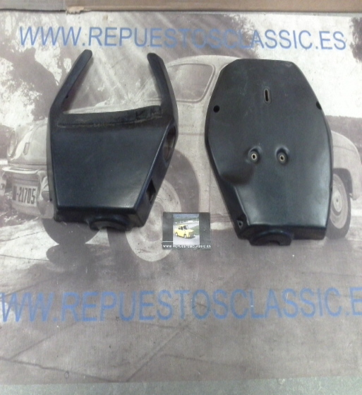 DR14 JUEGO CARCASAS TAPA INFERIOR Y SUPERIOR VOLANTE RENAULT 12 TS (DE OCASION)