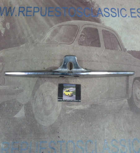 DR23 MOLDURA EMBELLECEDOR CERRADURA TAPA MALETERO RENAULT 12 TS (DE OCASION)