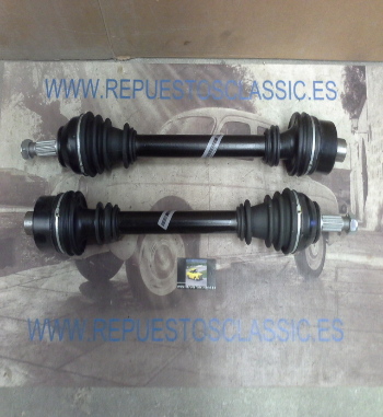 RT144P4 JUEGO TRANSMISIONES PALIERES RENAULT 18 5v. TURBO, FUEGO TX. 685 mm, 23 Y 23 ESTRIAS (RE3019)
