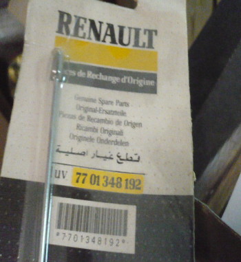ANTENA CROMADA ORIGINAL RENAULT