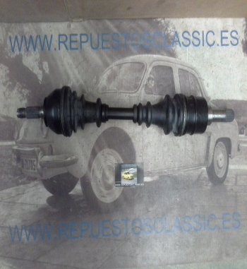 CTN211P4 TRANSMISION PALIER IZQUIERDO CITROEN C15, PEUGEOT 205 DIESEL LARGO 600mm. ESTRIAS L/C 24, L/R 21
