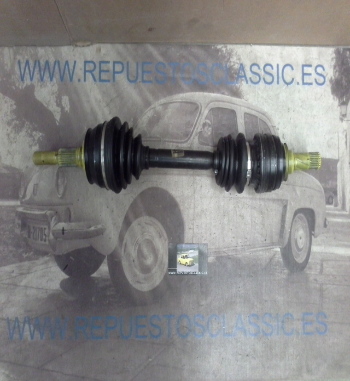 OP4307P2 TRANSMISION PALIER IZQUIERDO OPEL KADETT E 1.6 D 84>91CAMBIO F13, 600mm. ESTRIAS L/C 22, L/R 33