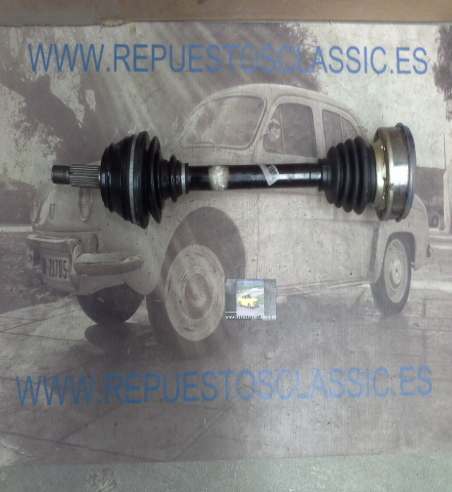 WW3150P2 TRANSMISION PALIER IZQUIERDO VOLKSWAGEN PASSAT 1.6, 1.6D, 88>90, 555mm. ESTRIAS L/R 22L PLATINA L/C 100mm.