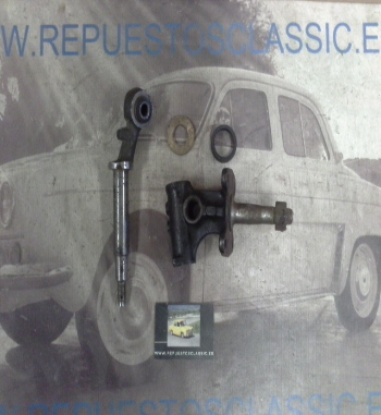 BUJ46 BUJE MANGUETA DELANTERA IZQUIERDA CON BULON 21mm. RENAULT DAUPHINE, ONDINE, GORDINI