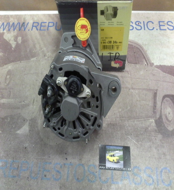 0986038340 ALTERNADOR BOSCH VOLKSWAGEN CORRADO, GOLF II, PASSAT B3/B4 1.8 GTi G60 (14v. 90A)