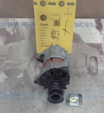CA342IR ALTERNADOR HELLA 8EL725745001 SEAT TOLEDO I, VOLKSWAGEN CORRADO, GOLF/JETTA II, PASSAT B3/B4, SCIROCCO 1.8 GTI 16v.