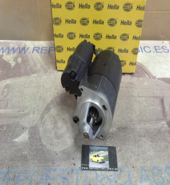CS133 MOTOR DE ARRANQUE HELLA 8EA725985001 FIAT RITMO, X 1/9, LANCIA PRISMA 1.5 (12V. 0,9KW, 9 DIENTES)