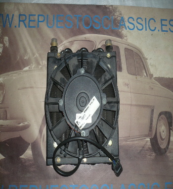 RADIADOR ACEITE CON ELECTROVENTILADOR 12 V RENAULT 8