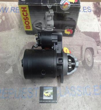 0986018080 MOTOR ARRANQUE BOSCH HATZ DIESEL, VOLKSWAGEN AUDI 50, POLO/DERBY (86/86C) 0.9/1.1/1.3 (12v. 1,5KW, 10 DIENTES)