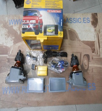 1NL007220-801 KIT HELLA FAROS ANTINIEBLA VOLKSWAGEN GOLF III, VENTO 14902