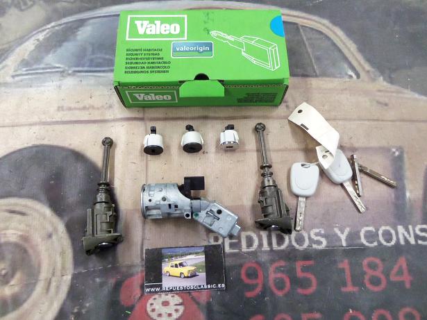 256927 VALEO P1 KIT CLAUSOR Y CERRADURAS PEUGEOT 407