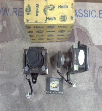 H156P2 JUEGO FAROS ANTINIEBLAS BLANCOS VOLKSWAGEN GOLF MK1, HELLA 1NL004840001-14073