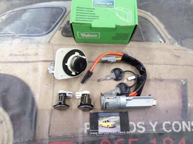 252237 VALEO JUEGO CERRADURAS COMPLETO PEUGEOT 405