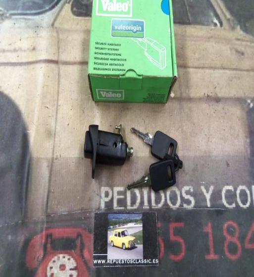 252308 VALEO P1 CERRADURA DEL. DERECHA CON LLAVE SEAT PANDA MARBELLA TRANS
