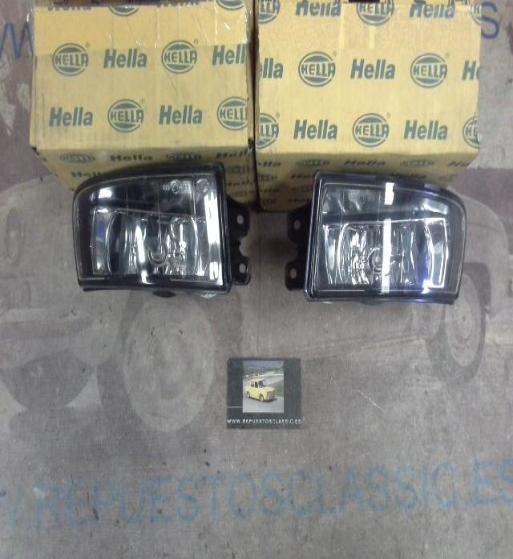 H183P2 JUEGO FAROS ANTINIEBLA H7 SEAT IBIZA, CORDOBA 99>, HELLA 1NA963965044-1NA963965034, 14904-14903