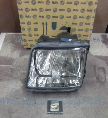 H200P2 FARO IZQUIERDO H4 AUDI 100 90>94, HELLA 1AF006120191 (12510)