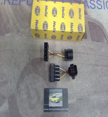 H217P3 JUEGO CABLES ADAPTACION FARO VOLKSWAGEN GOLF MK3 91>97, HELLA 8KA146152001-86173