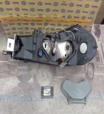 H238P3 FARO DERECHO H1+H7 FORD MONDEO MK2 96>00 HELLA 1EJ008401021-12796
